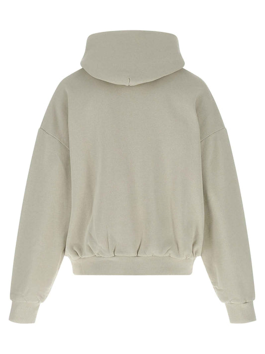 White Cotton Sweatshirt
