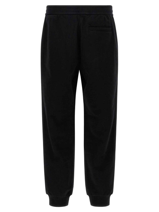 Black Cotton Joggers (Workout Pants)