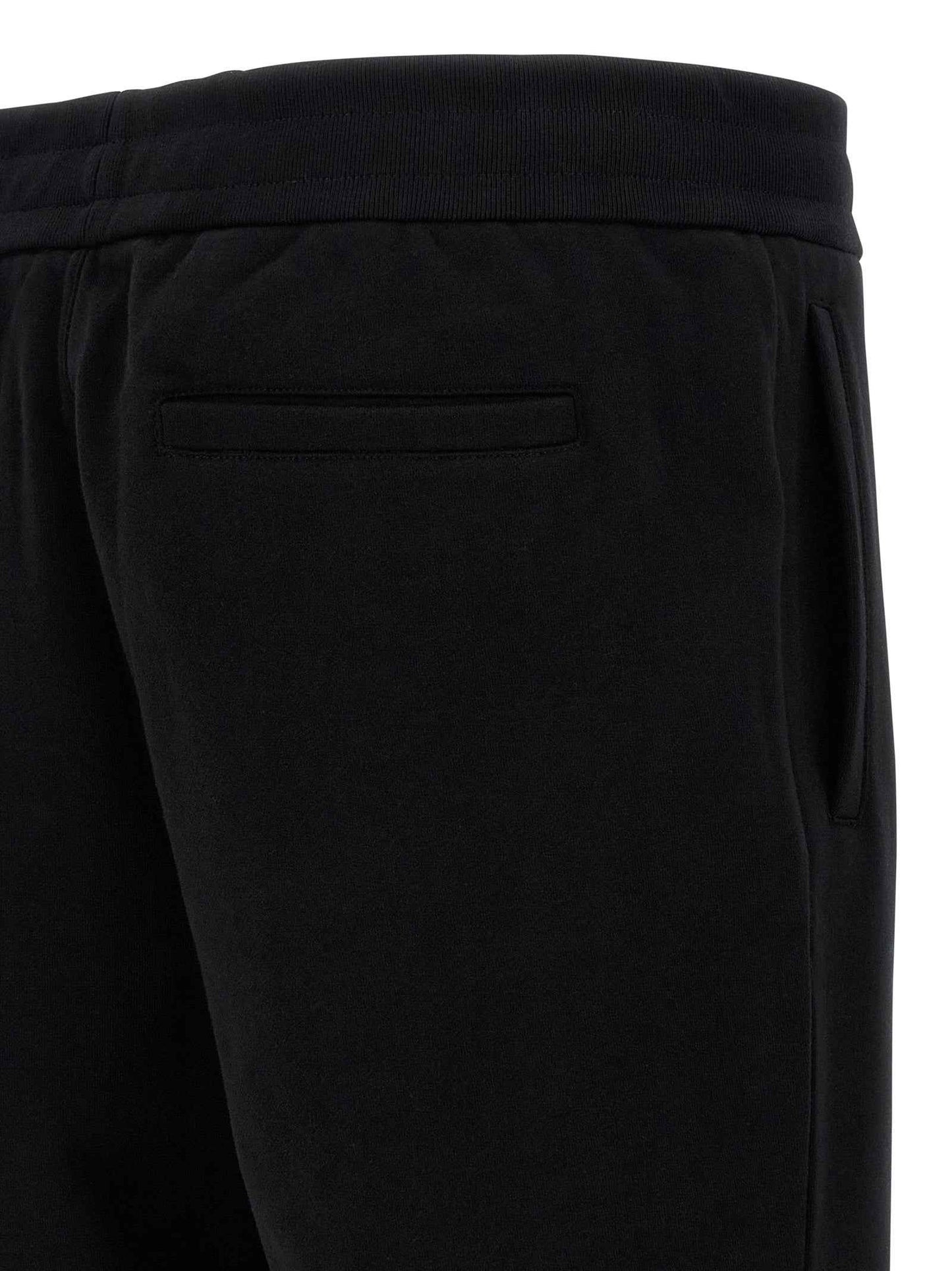 Black Cotton Joggers (Workout Pants)