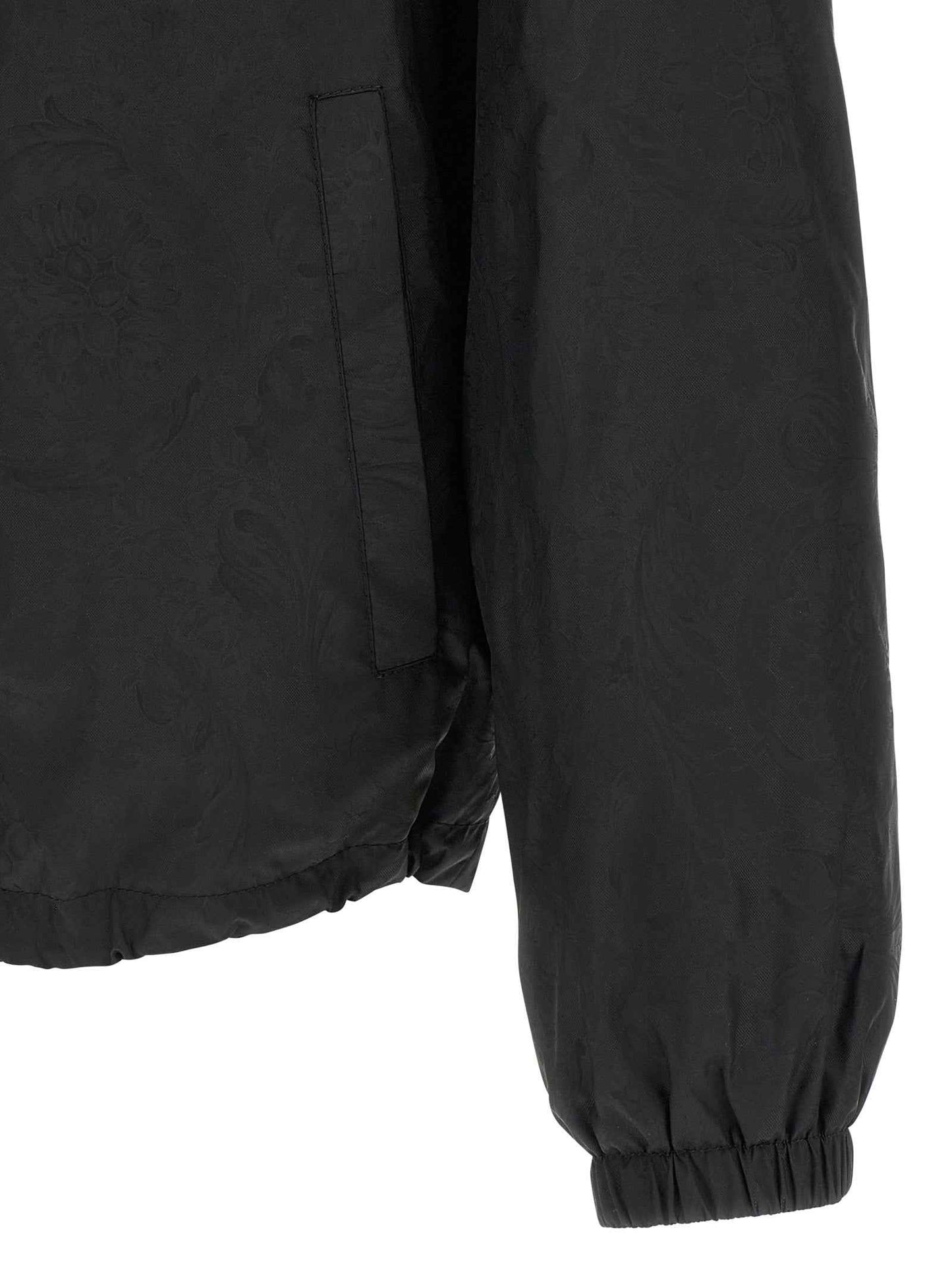 Black Nylon Shell Jacket