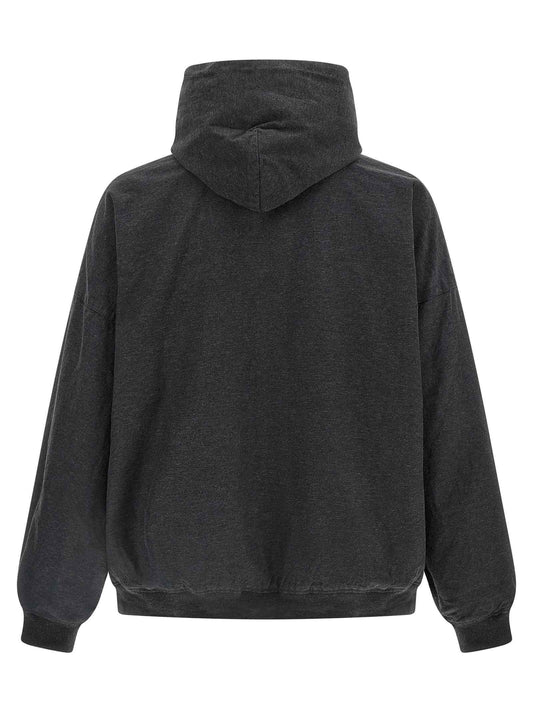Gray Cotton Sweatshirt