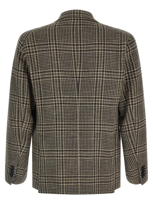 Brown Virgin Wool Blazer