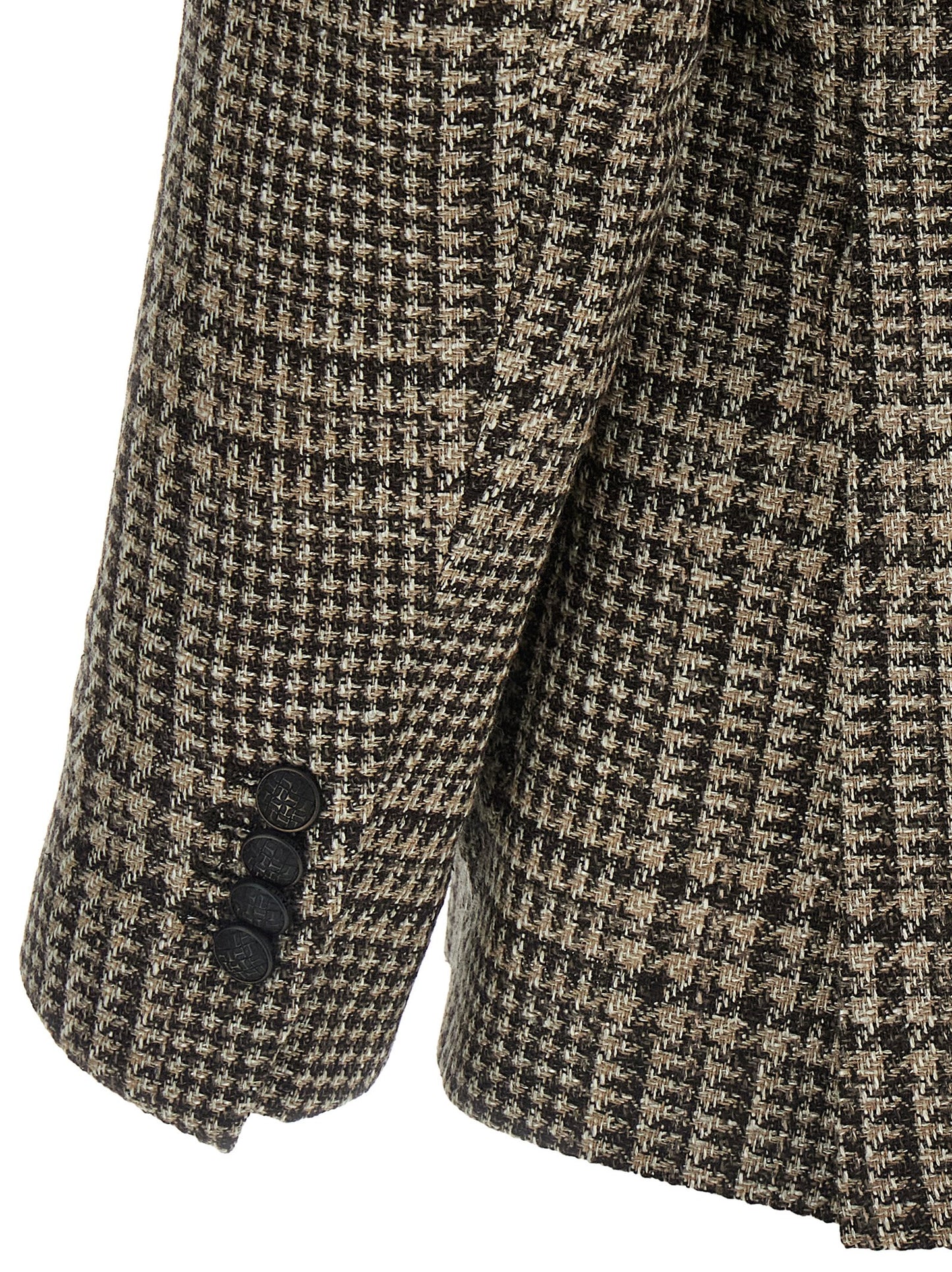 Brown Virgin Wool Blazer