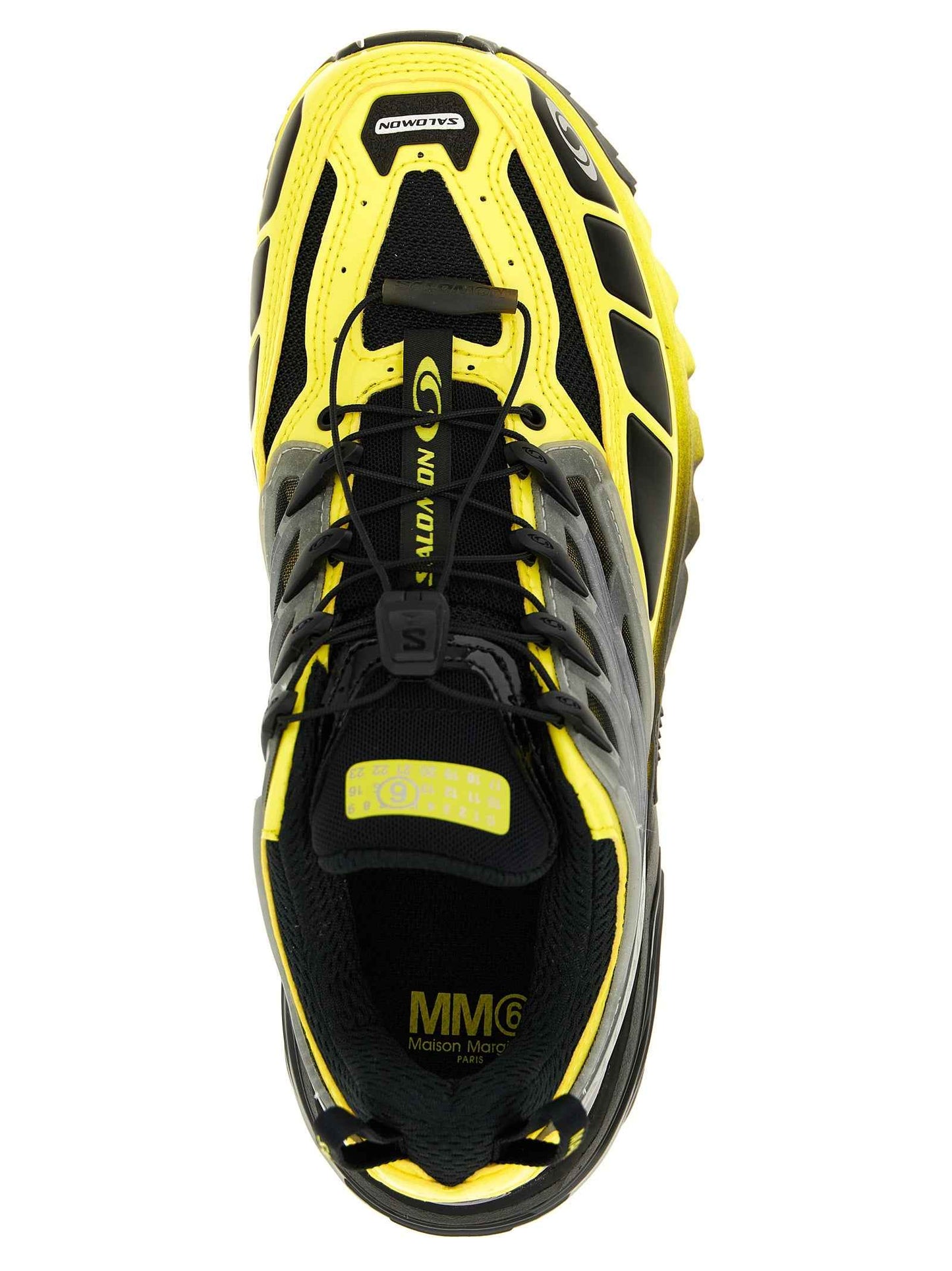Bicolor Nylon Athletic Sneakers