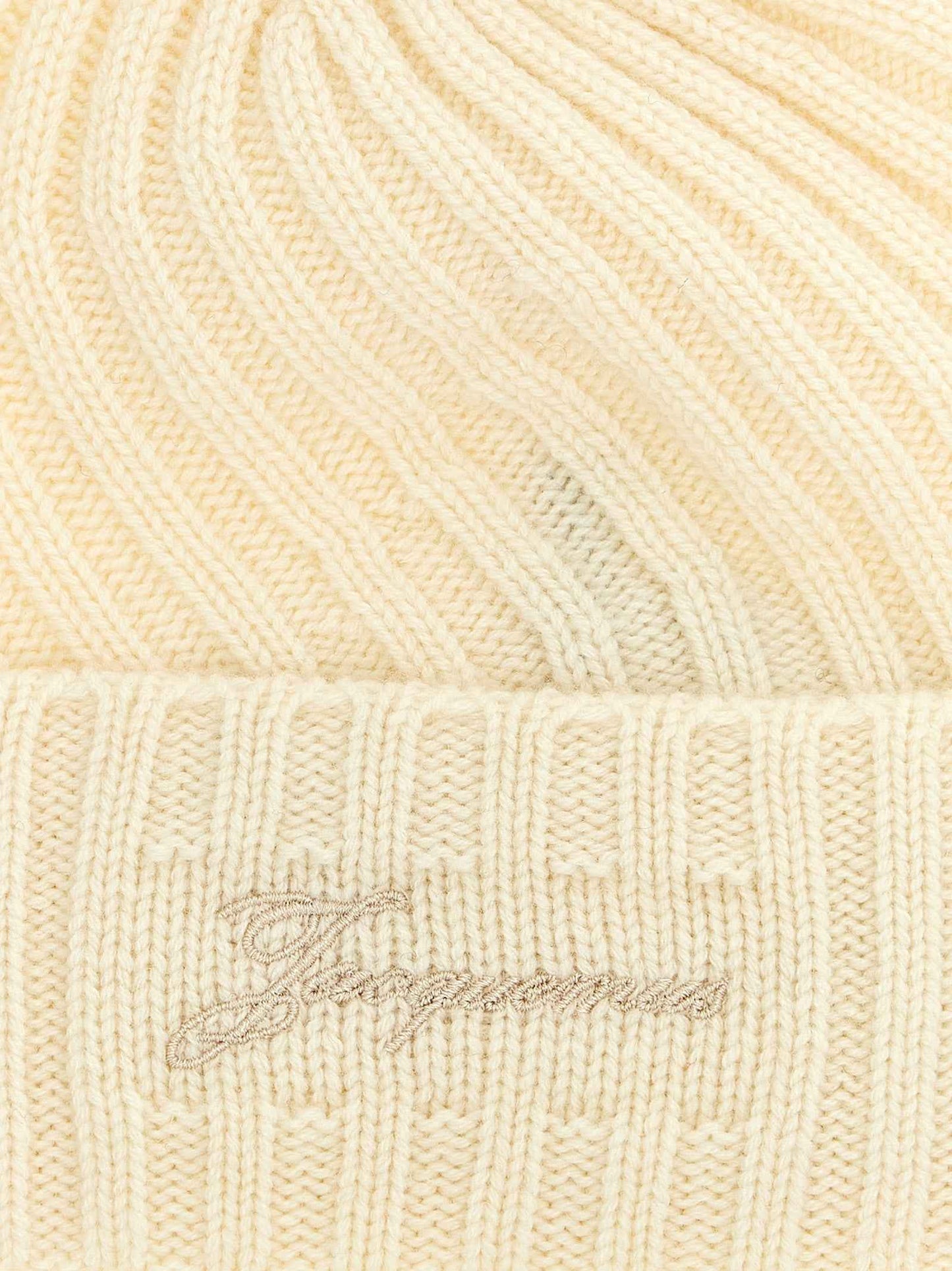 White Cashmere Beanie