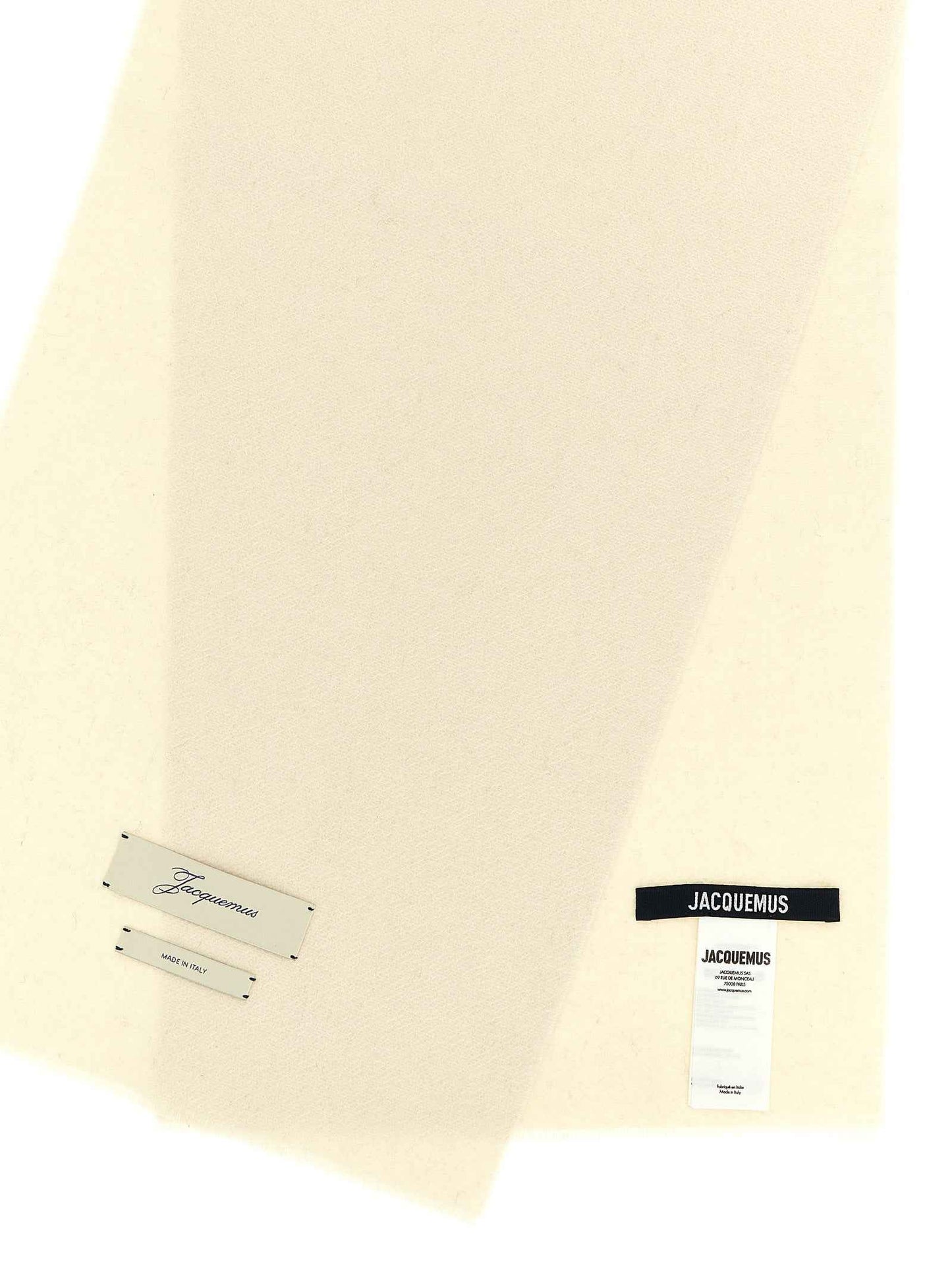 Beige Cashmere Scarf