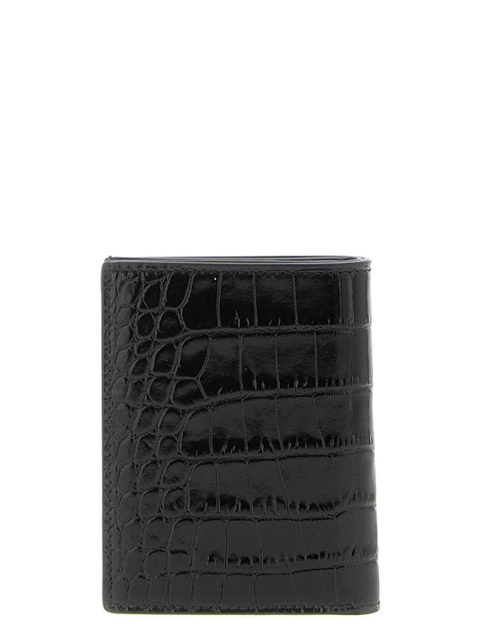 Black Calfskin Cardholder