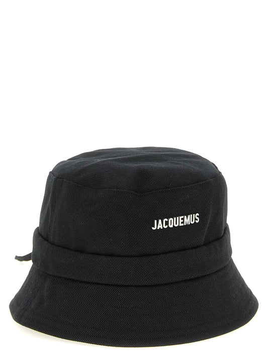 Black Cotton Bucket Hat