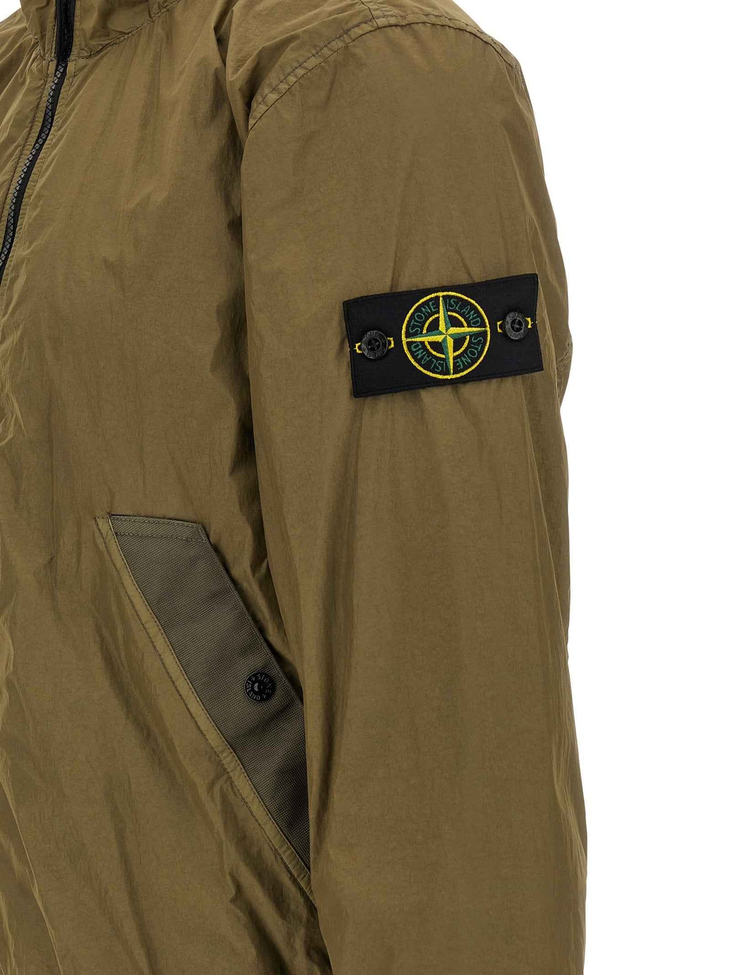 Bicolor Polyamide Shell Jacket