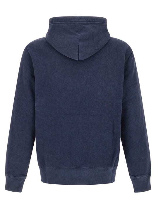Blue Cotton Sweatshirt