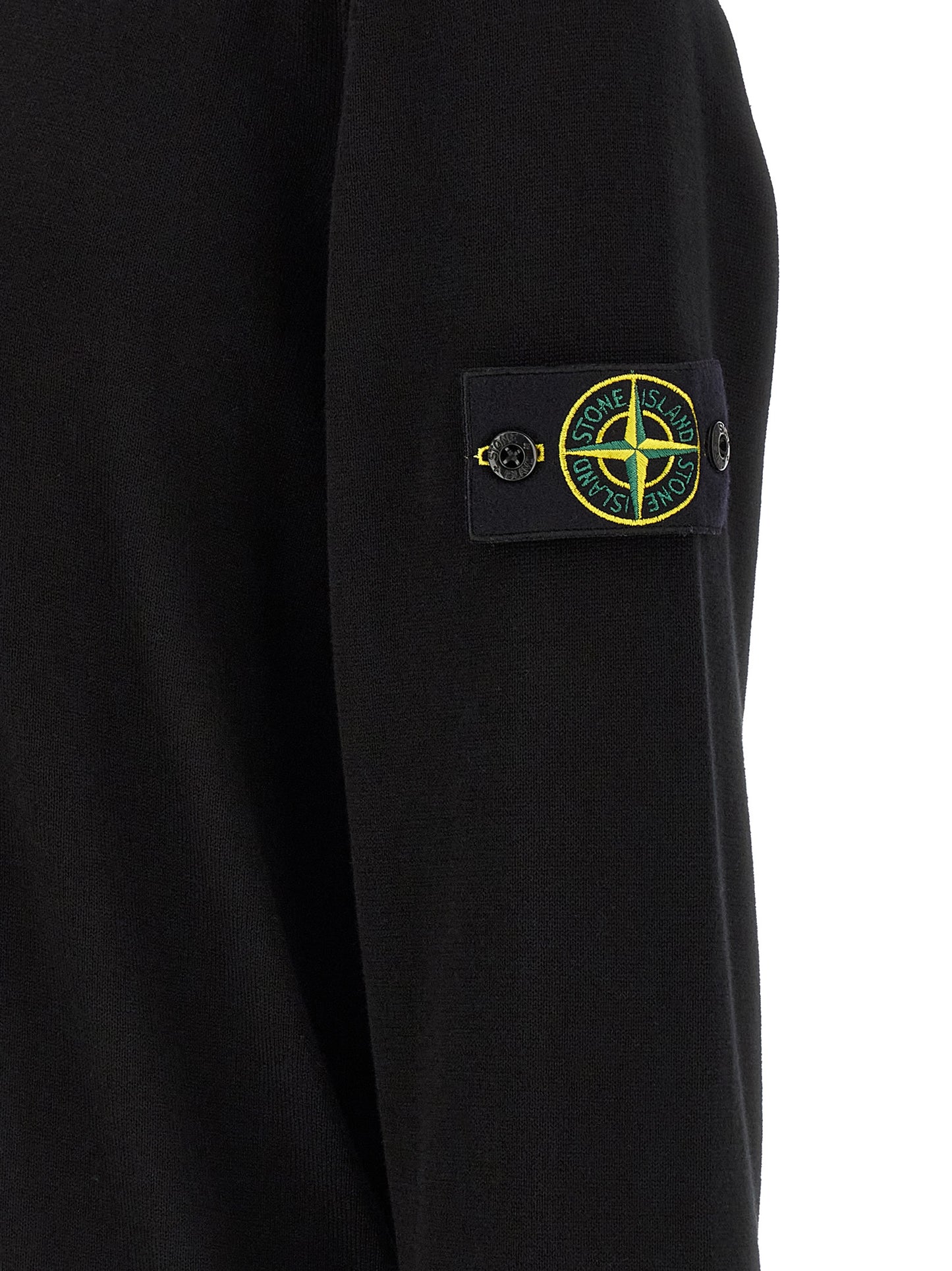 Black Cotton Cardigan