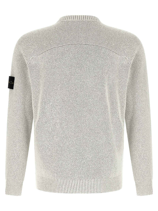 Gray Cotton Cardigan