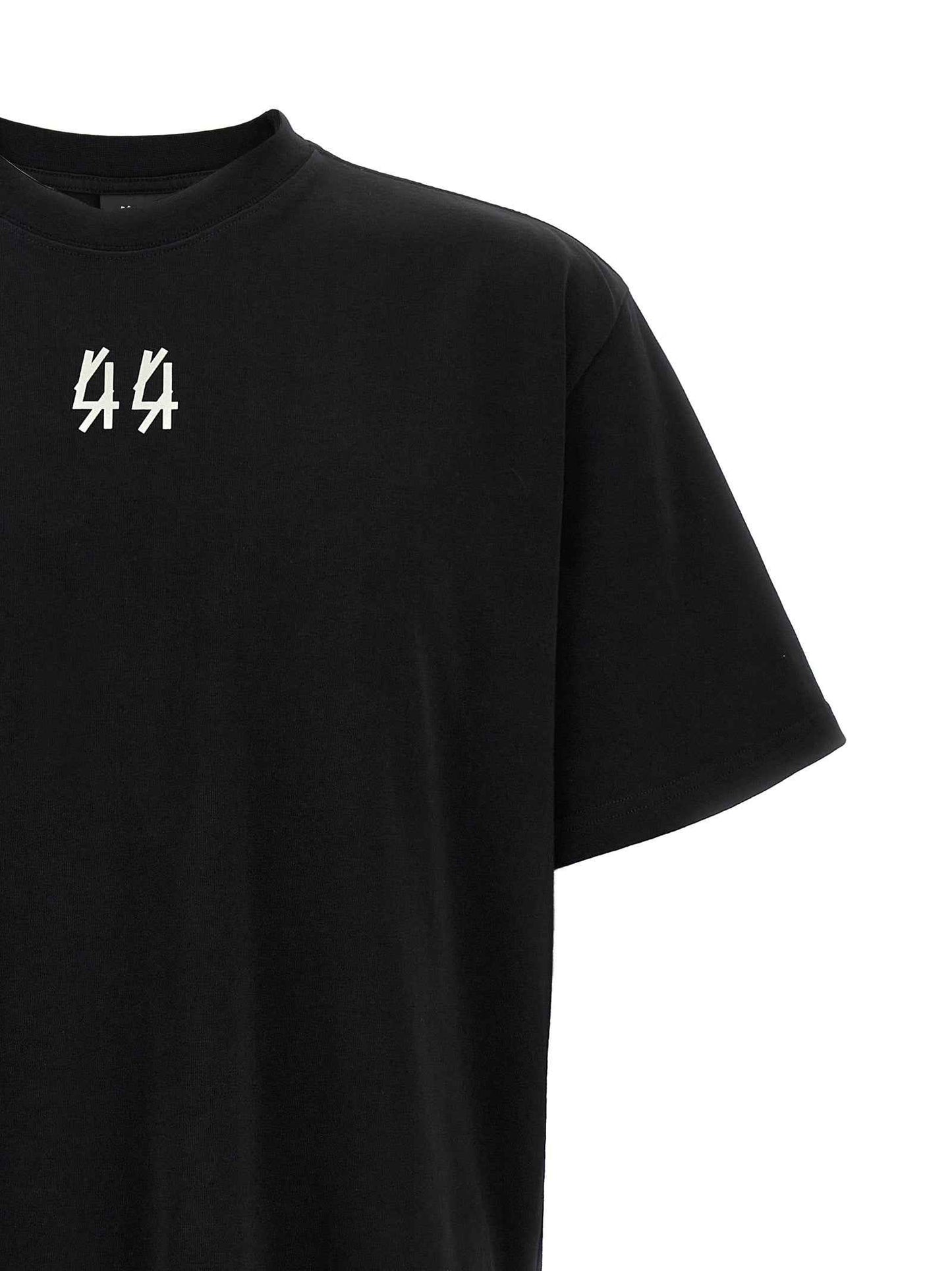 Black Cotton T-Shirt