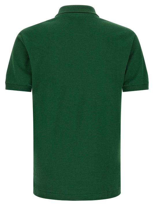 Bicolor Cotton Polo Shirt
