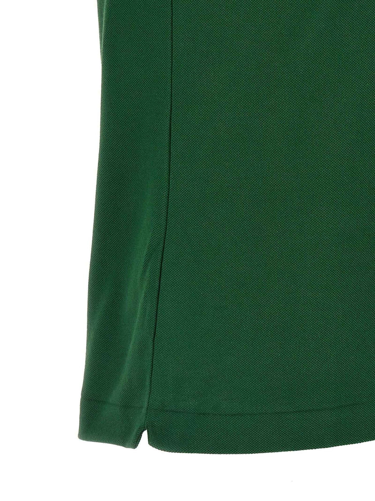 Bicolor Cotton Polo Shirt