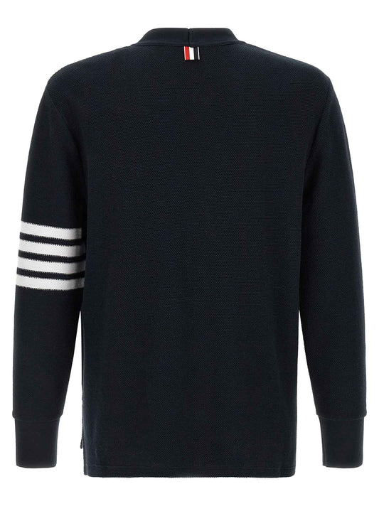 Blue Cotton Cardigan
