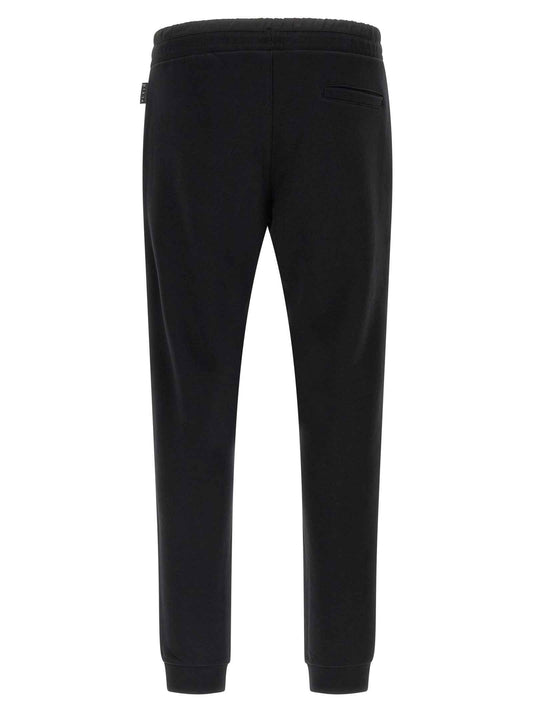 Black Cotton Joggers (Workout Pants)