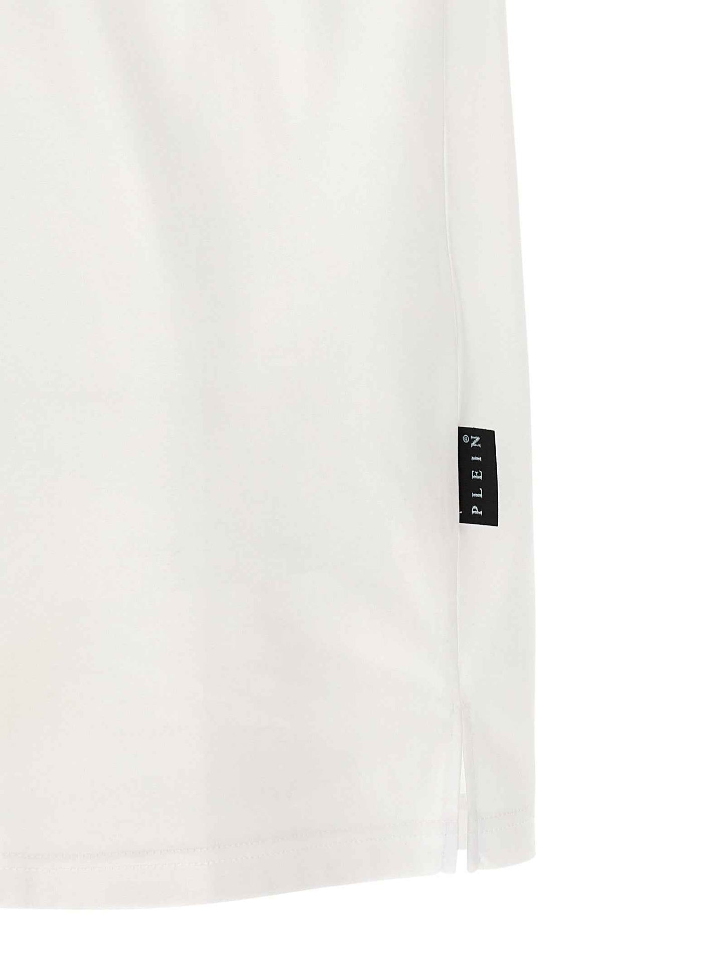 White Cotton Polo Shirt