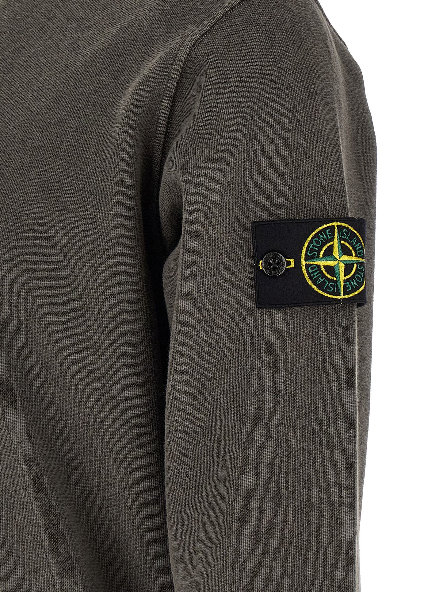Brown Cotton Sweatshirt
