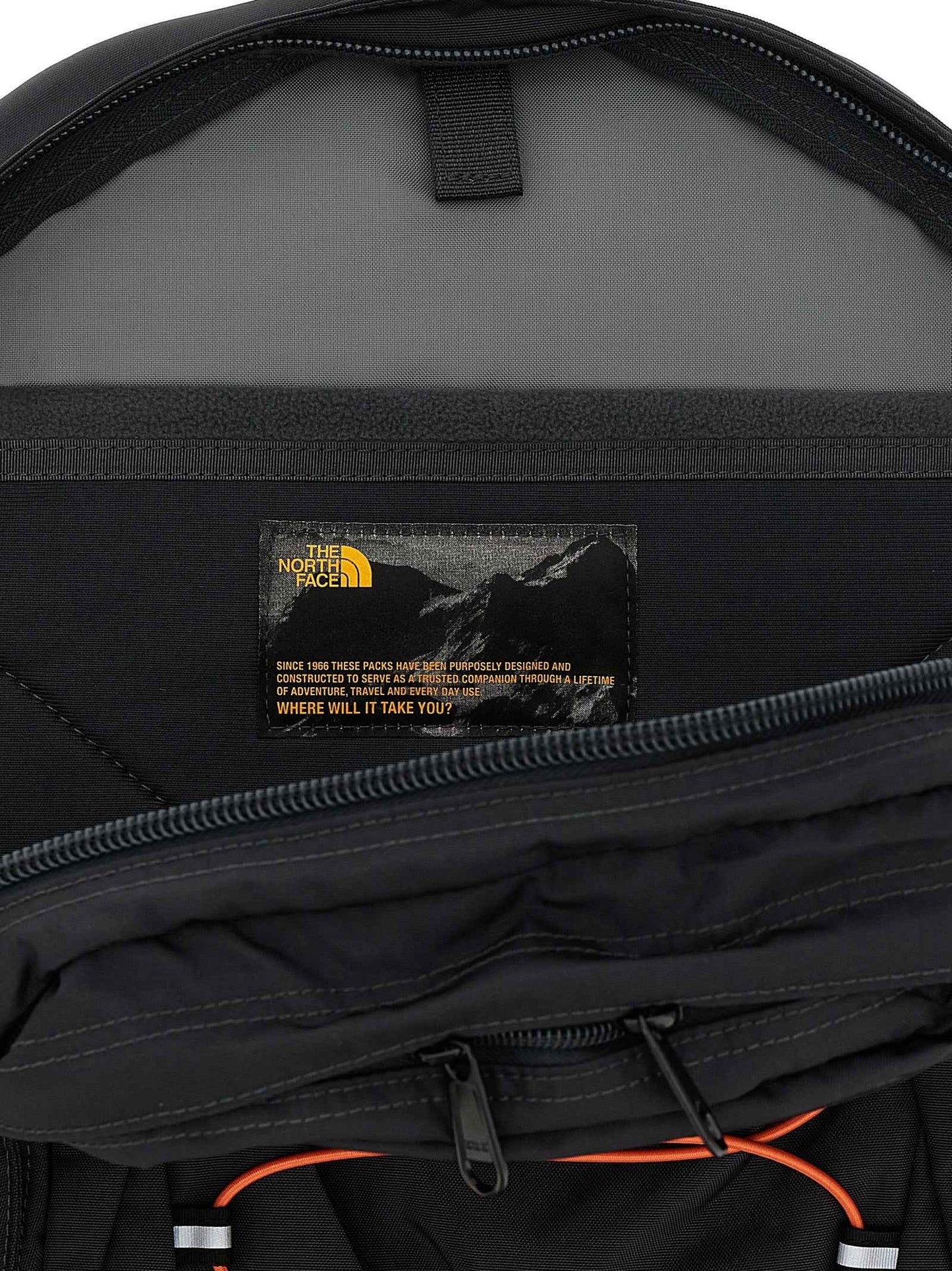 Gray Nylon Backpack