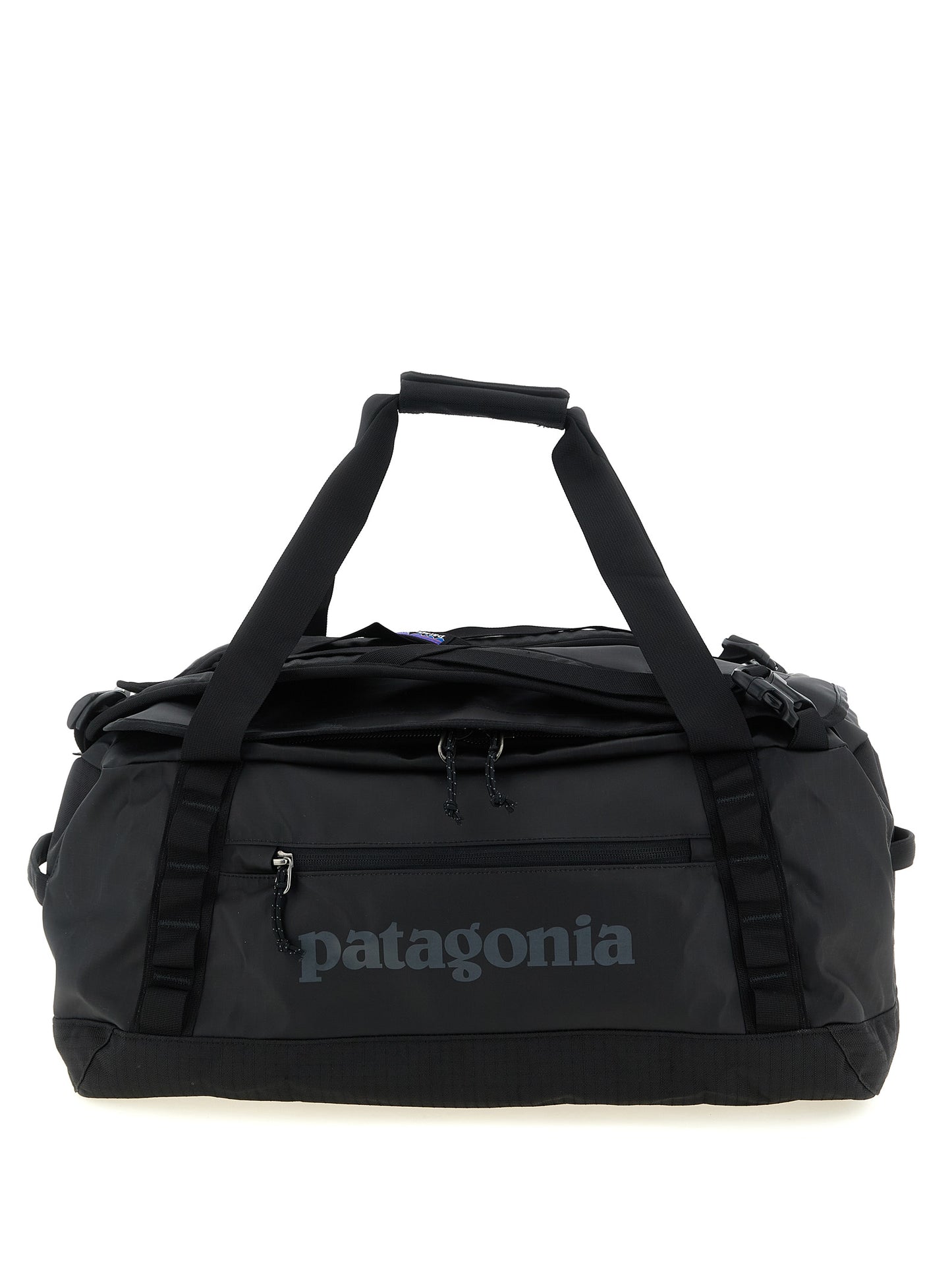 Black Polyester Backpack