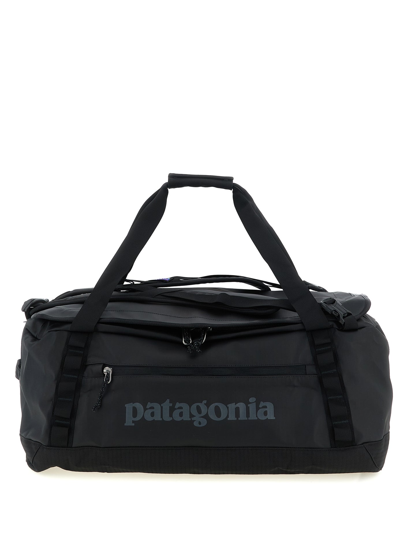 Black Polyester Backpack