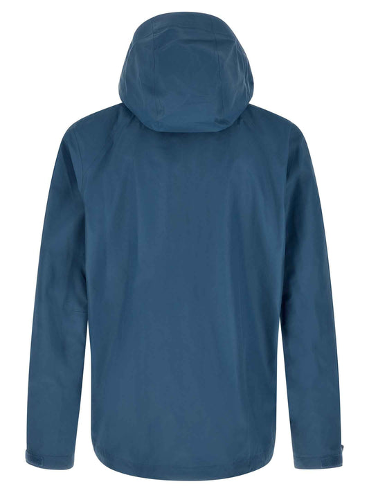 Blue Nylon Shell Jacket