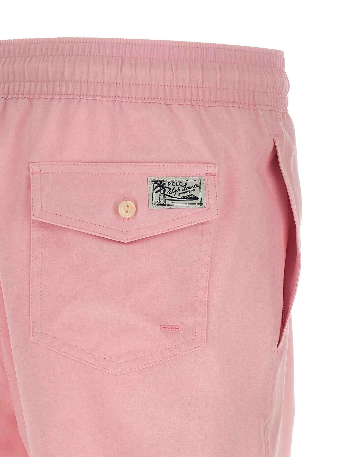 Multicolor Polyester Swim Shorts