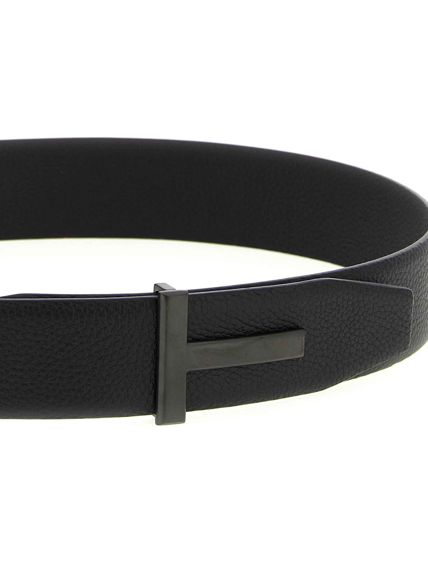Black Calfskin Belt