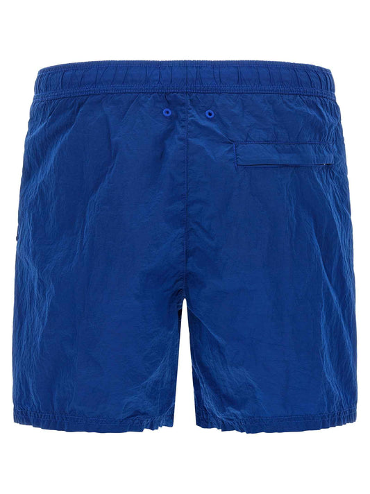 Blue Polyamide Swim Shorts