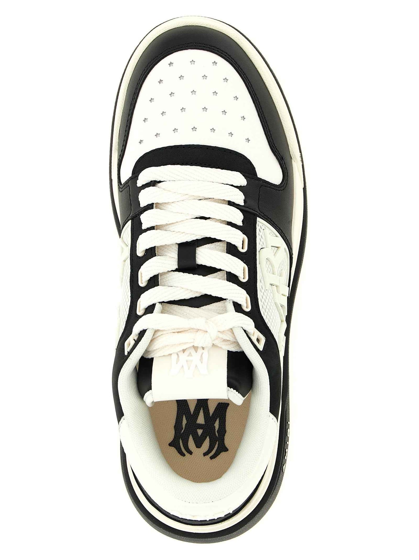Bicolor Calfskin Low Top Sneakers