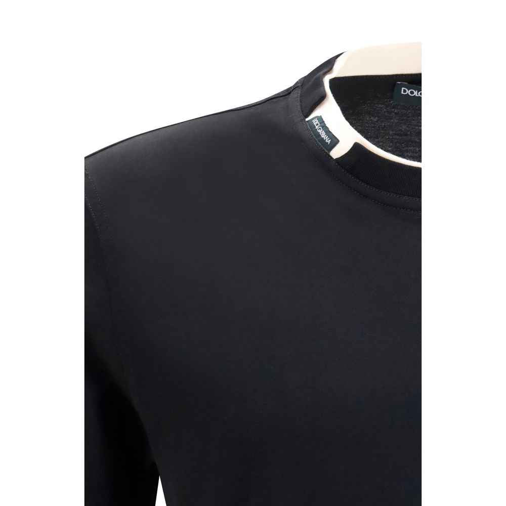 Black Cotton T-Shirt