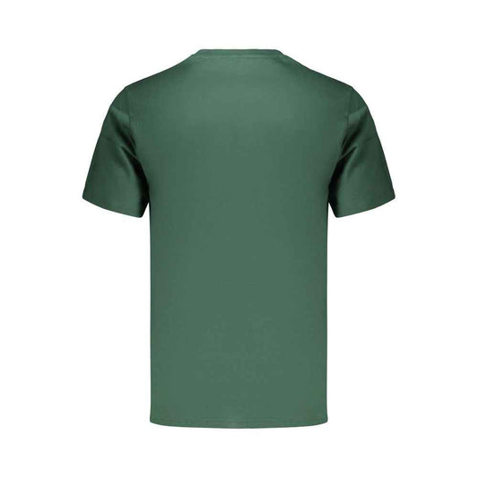 Green Cotton Men's T-Shirt