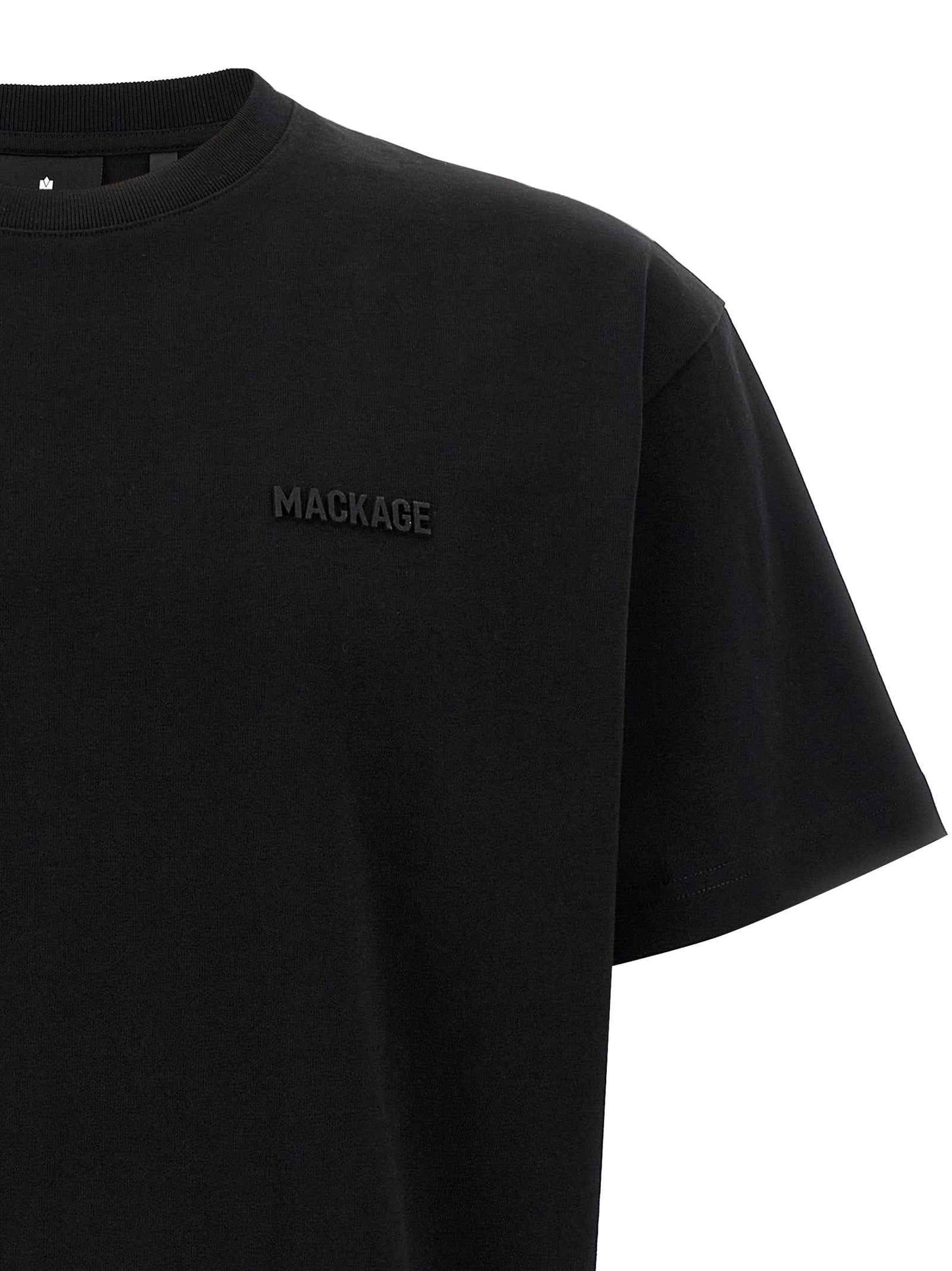 Black Cotton T-Shirt
