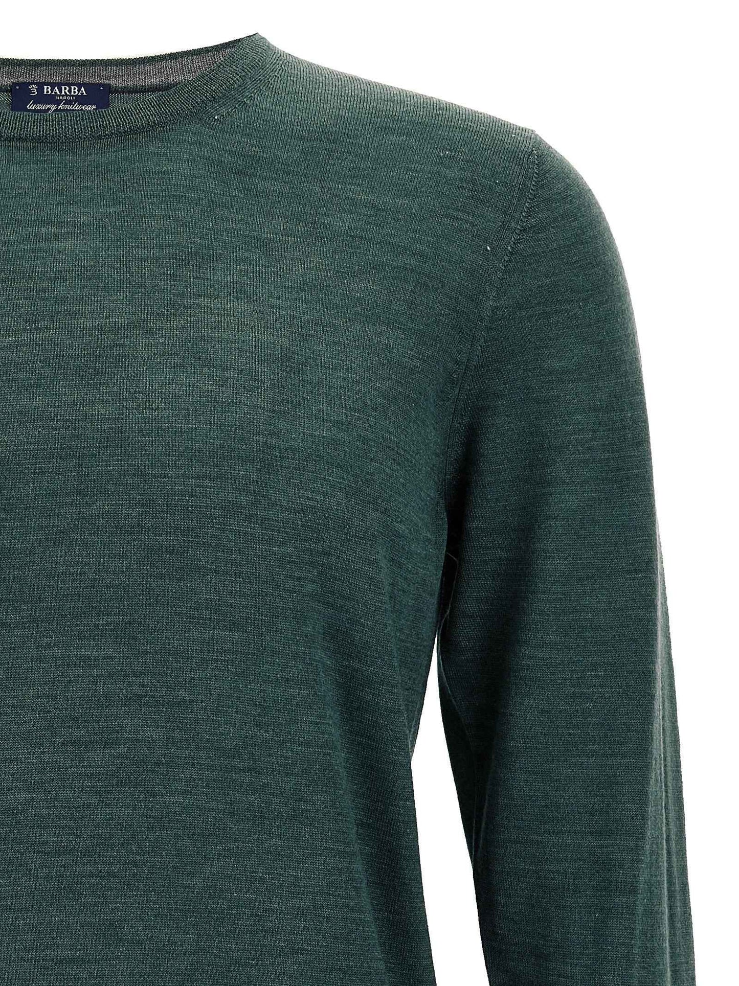 Bicolor Wool Cardigan