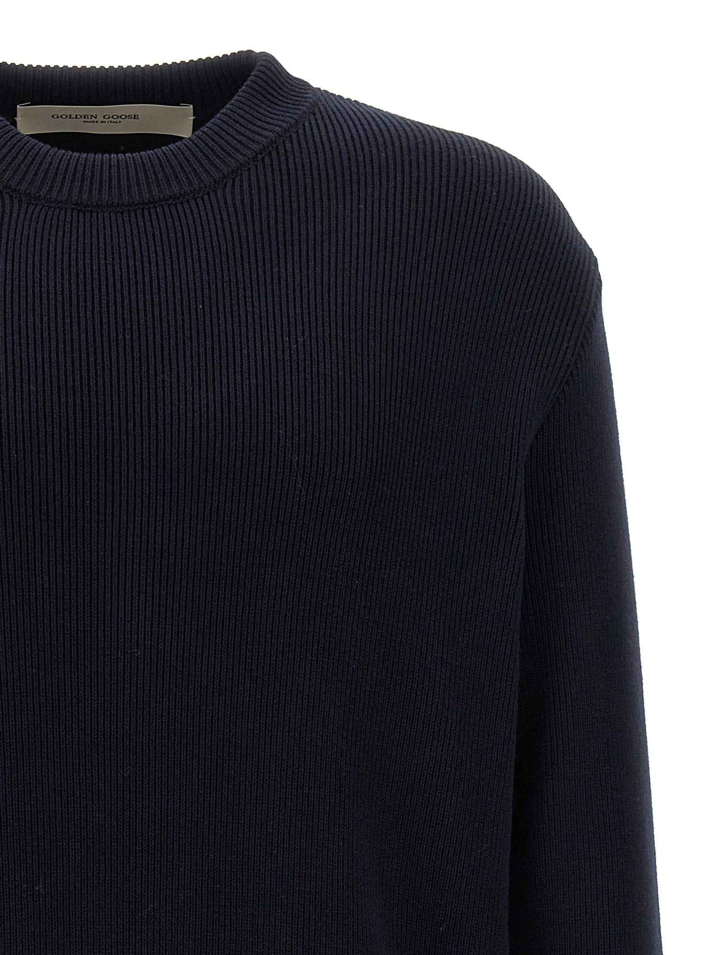 Blue Cotton Cardigan