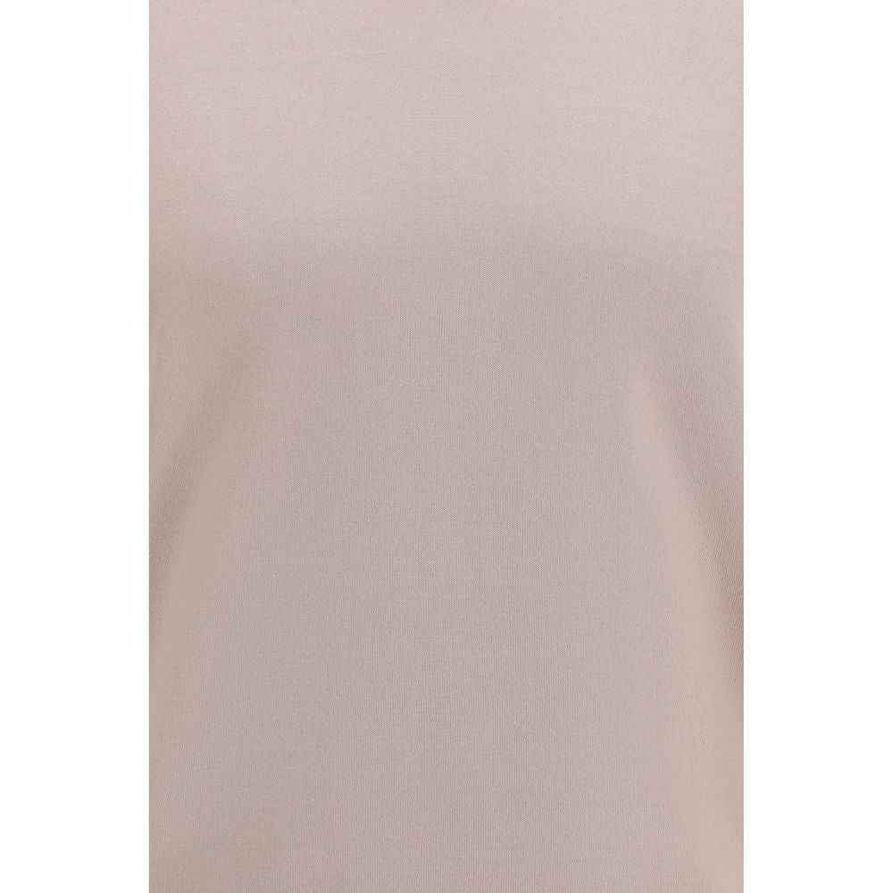 Beige Cotton Polo Shirt