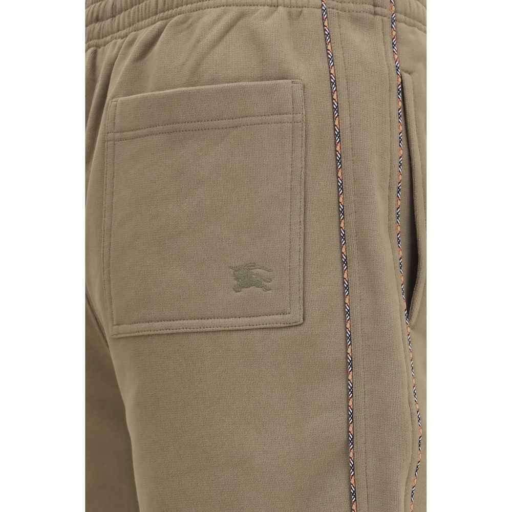 Brown Cotton Bermuda Shorts
