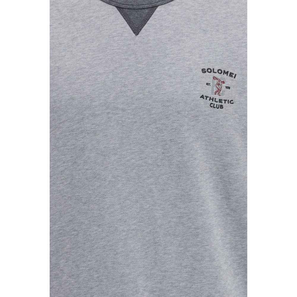 Gray Cotton Sweatshirt