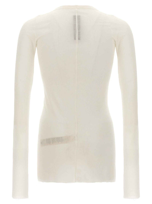 White Viscose T-Shirt