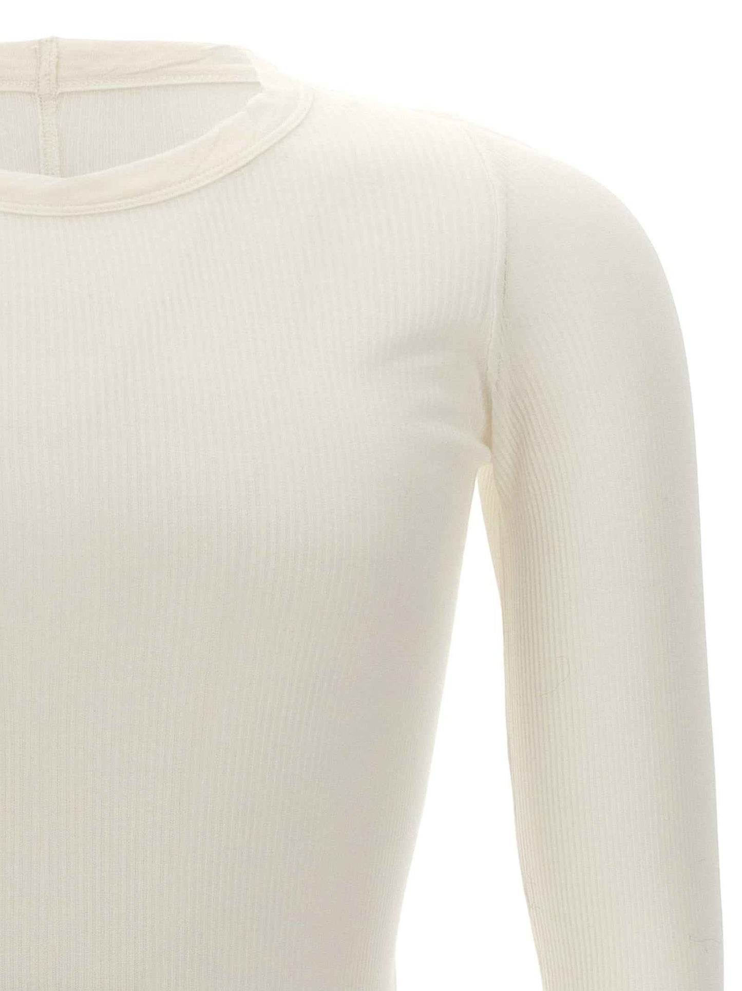 White Viscose T-Shirt