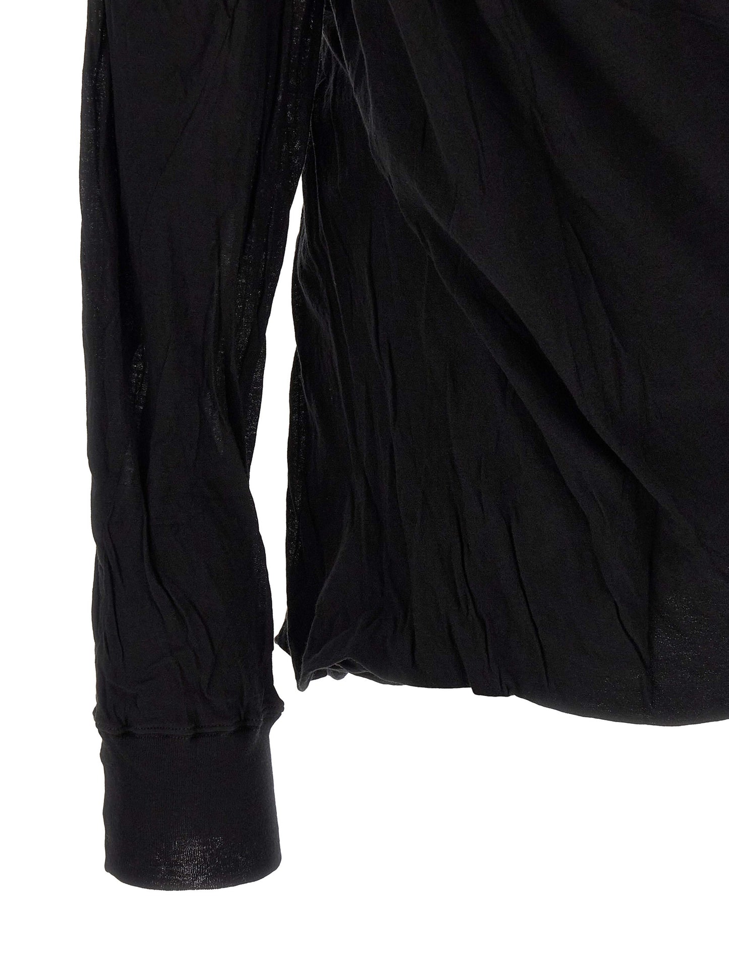 Black Cotton T-Shirt