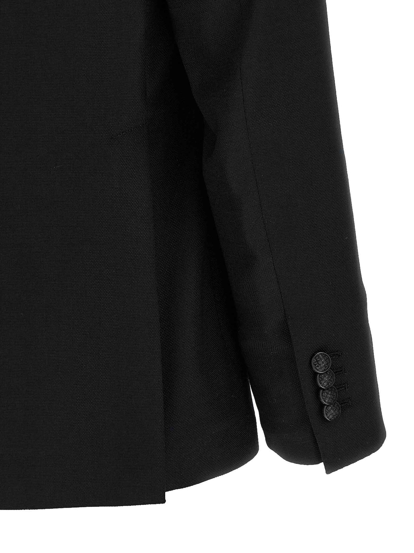 Black Virgin Wool Blazer