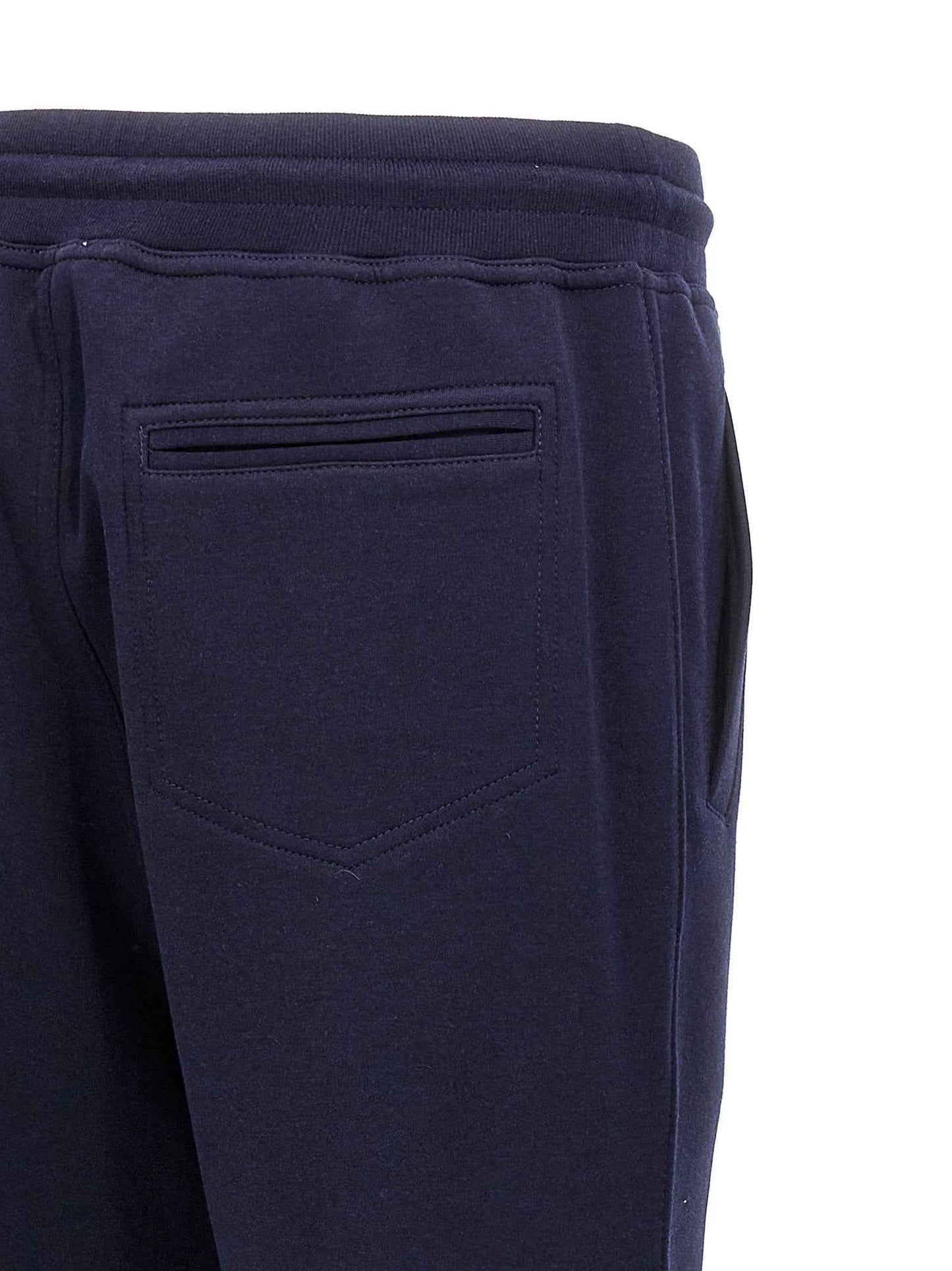 Blue Cotton Joggers (Workout Pants)
