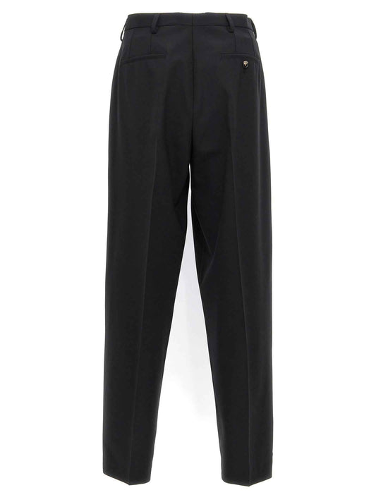 Black Polyester Dress Pants