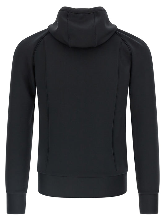 Black Polyester Sweatshirt