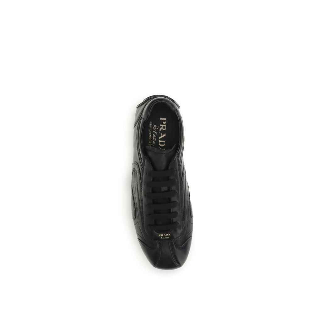 Black Calf Leather Bos Taurus Low Top Sneakers