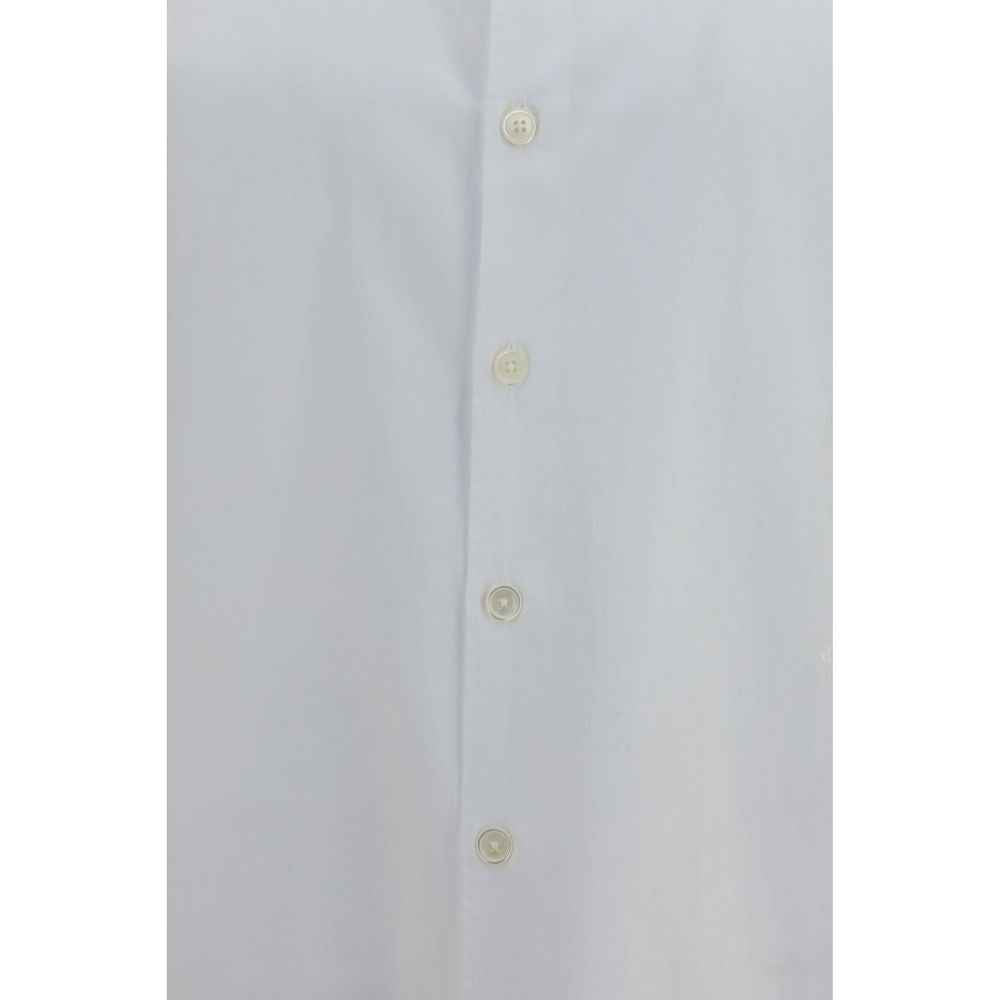 White Lyocell Dress Shirt