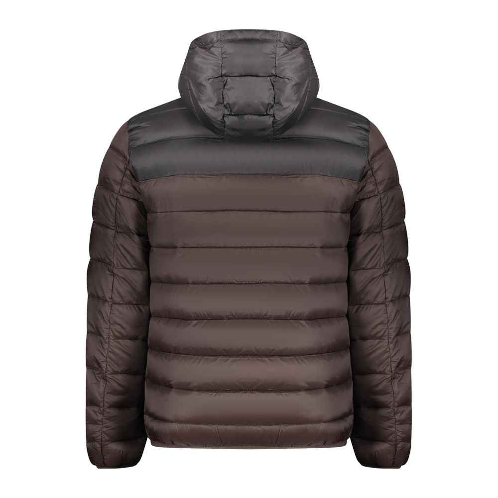 Marrone Poliammide Men's Jacket