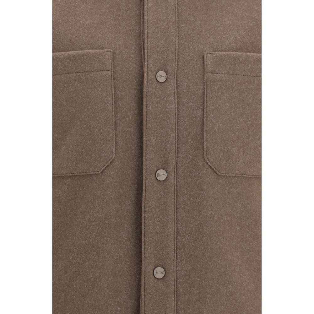 Brown Polyester Jacket